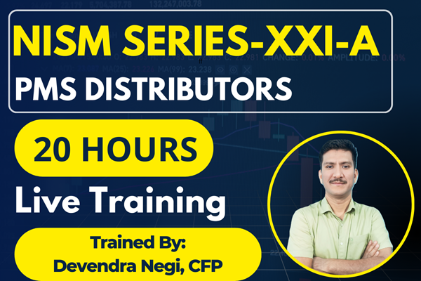 NISM Series-XXI-A: PMS Distributors Certification Live Training Jan 2026 Batch cover