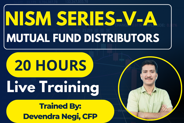 NISM Series-V-A: Mutual Fund Distributors Certification Live Training Feb 2026 Batch cover