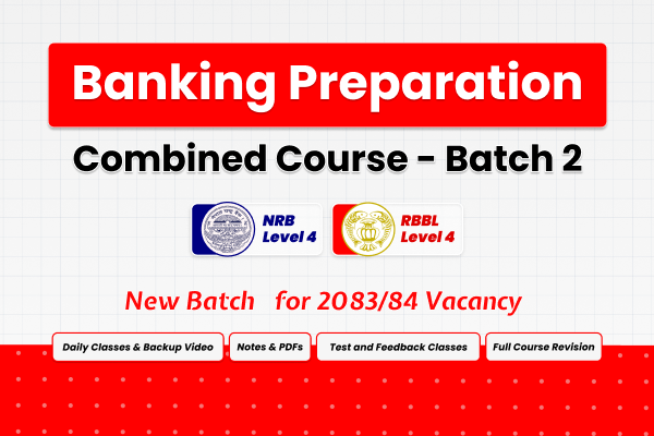 Banking Preparation Combined Batch 2 (NRB &RBB) 2083-84 cover