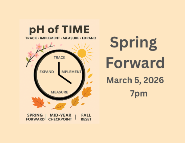 The pH of T.I.M.E. Spring Forward cover