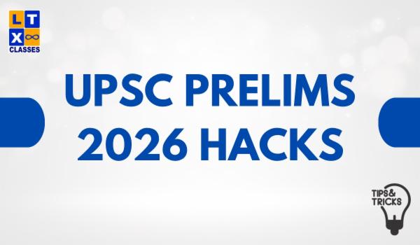 UPSC Prelims 2026 Hacks cover