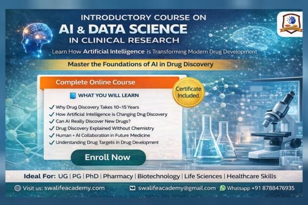 Introductory Course on AI & Data Science in Clinical Research cover