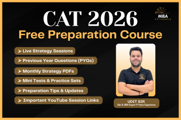 CAT 2026 Free Preparation Course | Strategy, Tests, Motivation & Live Classes cover