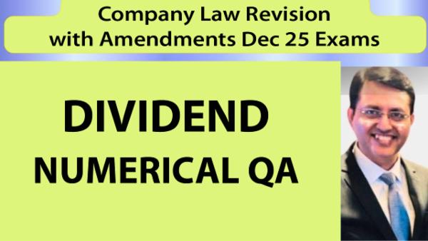 Dividend - Numerical QA cover