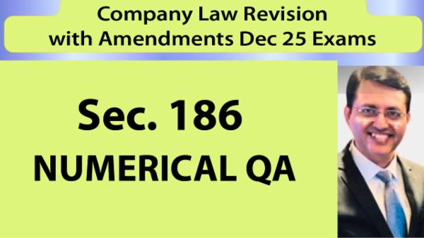 Sec. 186 - Numerical QA cover