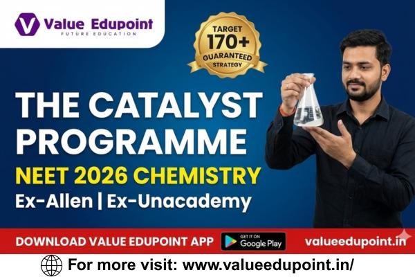 NEET 2026 Chemistry – CATALYST Programme | Daily 1-Hr Live Zoom Classes (90 Days) cover