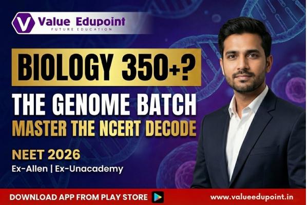 NEET 2026 Biology – GENOME Programme | Daily 1-Hr Live Zoom Classes (90 Days) cover