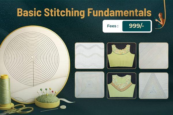 Basic Stitching Fundamentals Class cover