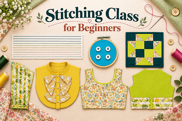 Basic Stitching Knowledge Basic Stitching Fundamentals Class - Raja Rani Coaching
