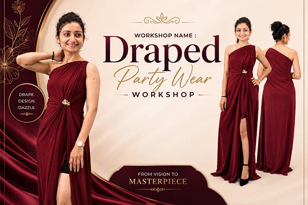 Draped Party Wear Workshop cover