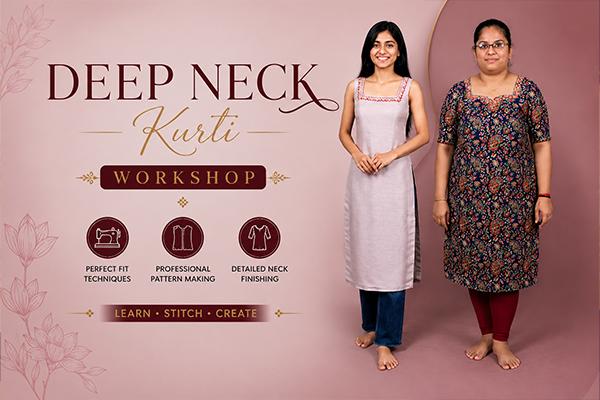 Deep Neck Kurti Workshop cover
