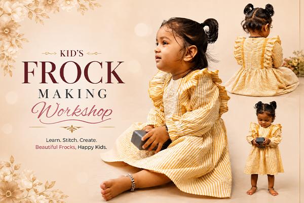 Kid's Frock Making Workshop cover
