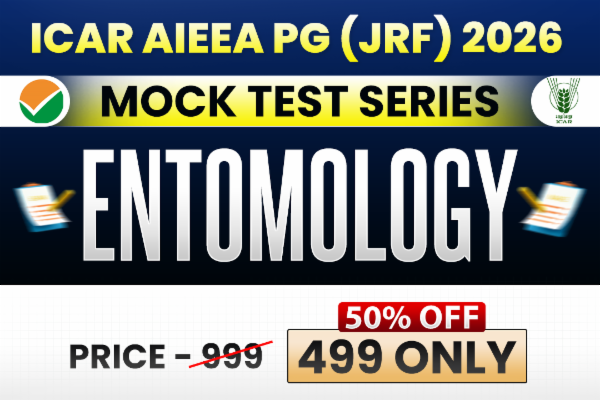 ICAR PG (JRF) Entomology 2026 Mock Test cover