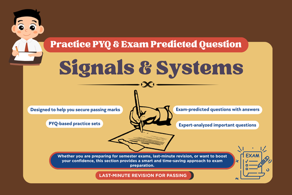 Signals & Systems PYQ and Expected Question cover