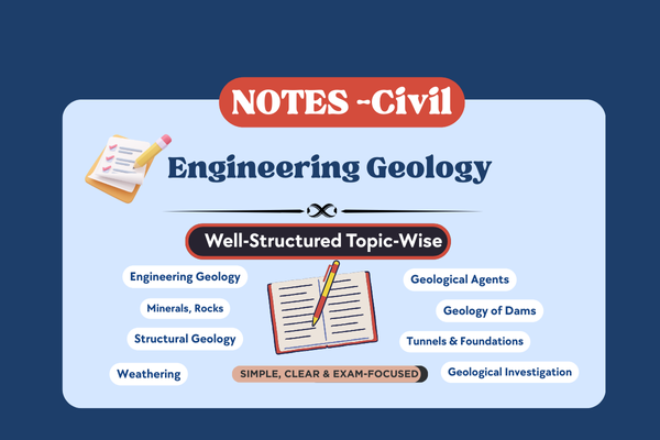 Engineering Geology Notes cover