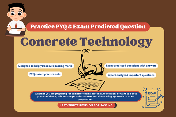 Concrete Technology PYQ and Expected Question cover