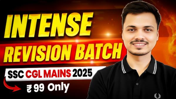 INTENSE REVISION BATCH (MATHS + REASONING) cover