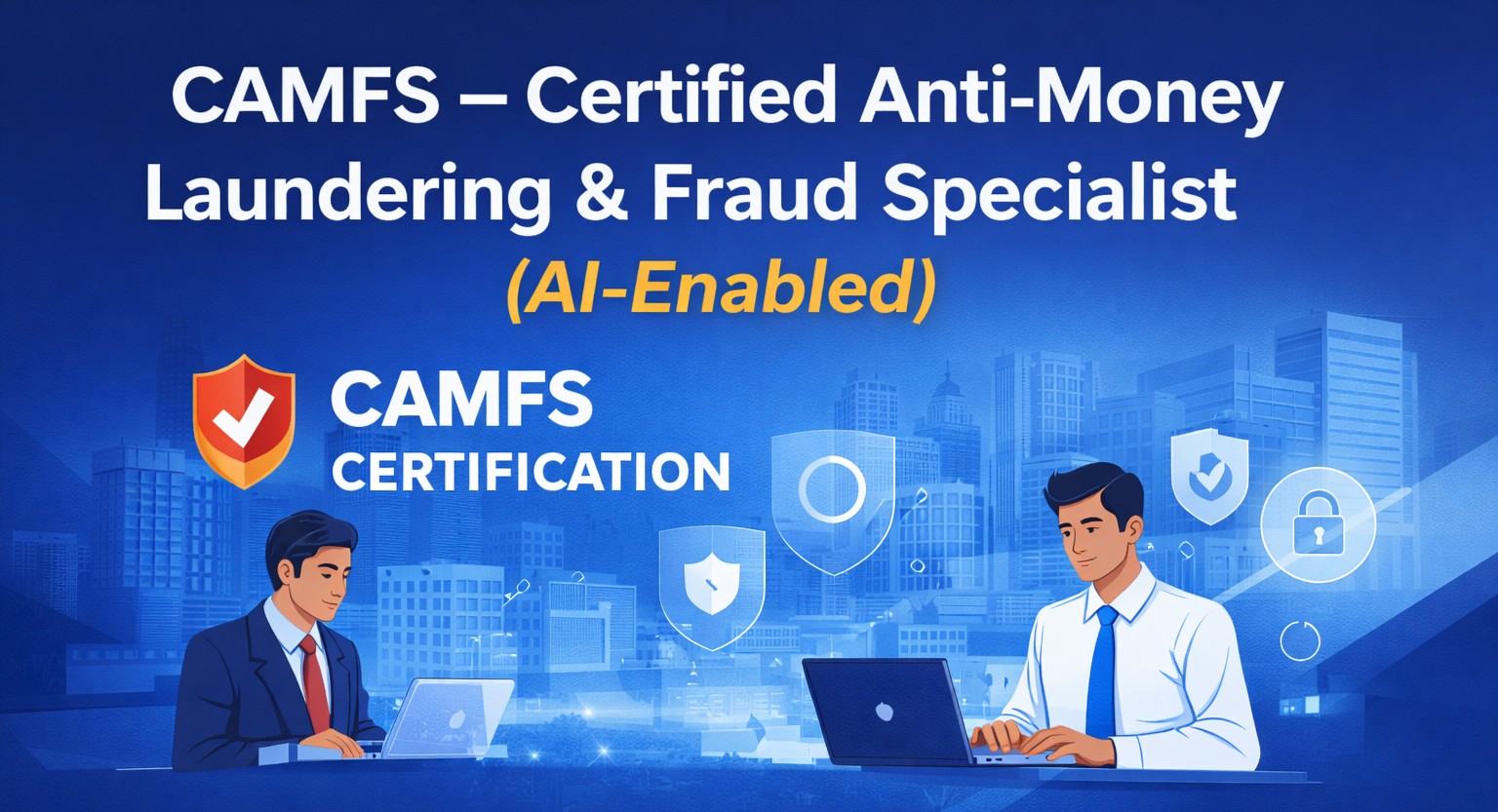 CAMFS – Certified Anti-Money Laundering & Fraud Specialist (AI-Enabled) cover