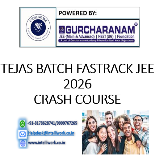 I-LAKSHAY, TEJAS BATCH FASTRACK JEE 2026 cover