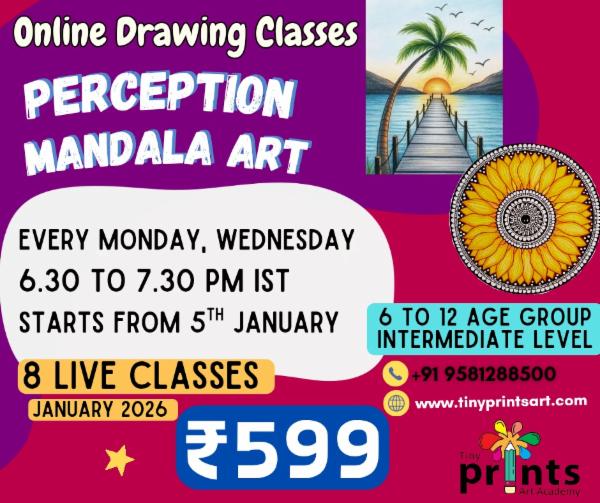 6 to 12 Age Group Monday - Wednesday January 2026 Batch cover