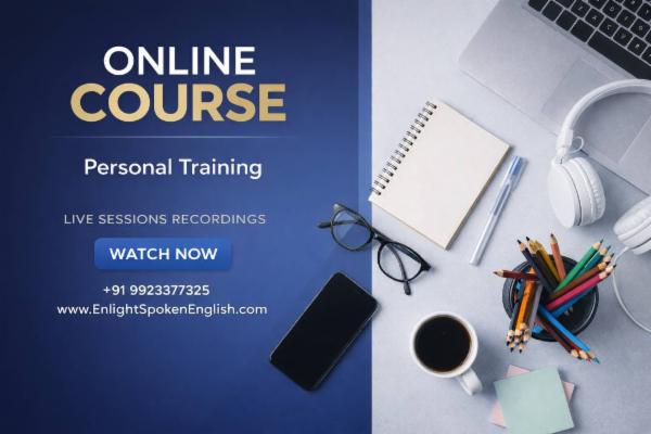 Enlight Spoken English Personal Training (Online + Offline) 21st December 2025_9 AM cover