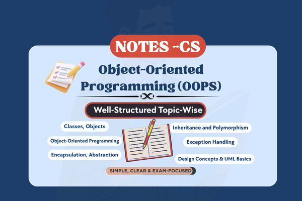 Object Oriented Programming Notes cover