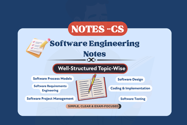 Software Engineering Notes cover