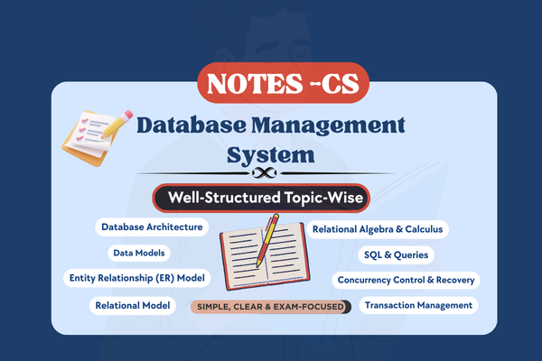 Database Management System Notes cover