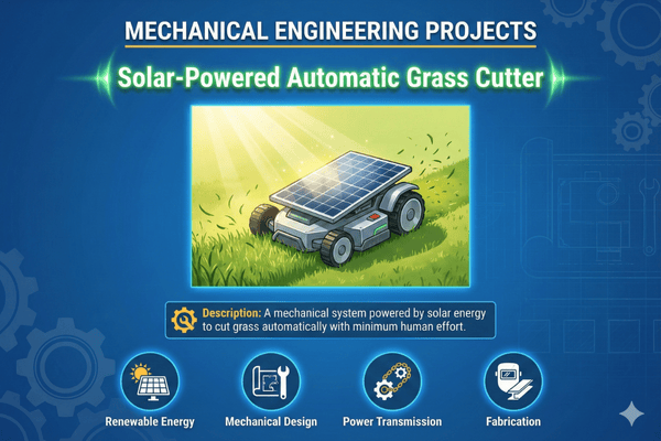 Solar-Powered Automatic Grass Cutter cover