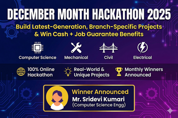 December Month Hackathon 2025 cover