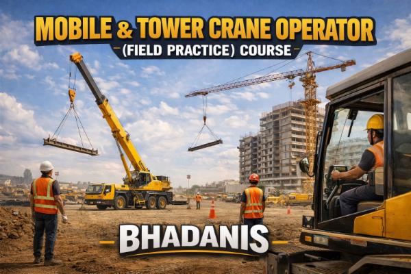 MOBILE & TOWER CRANE OPERATOR (FIELD PRACTICE) COURSE cover