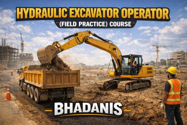 Hydraulic Excavator Operator (Field Practice) Course cover