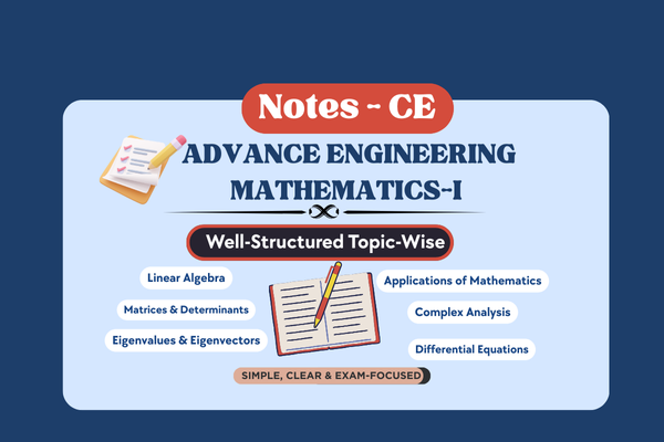 ADVANCE ENGINEERING MATHEMATICS-I cover