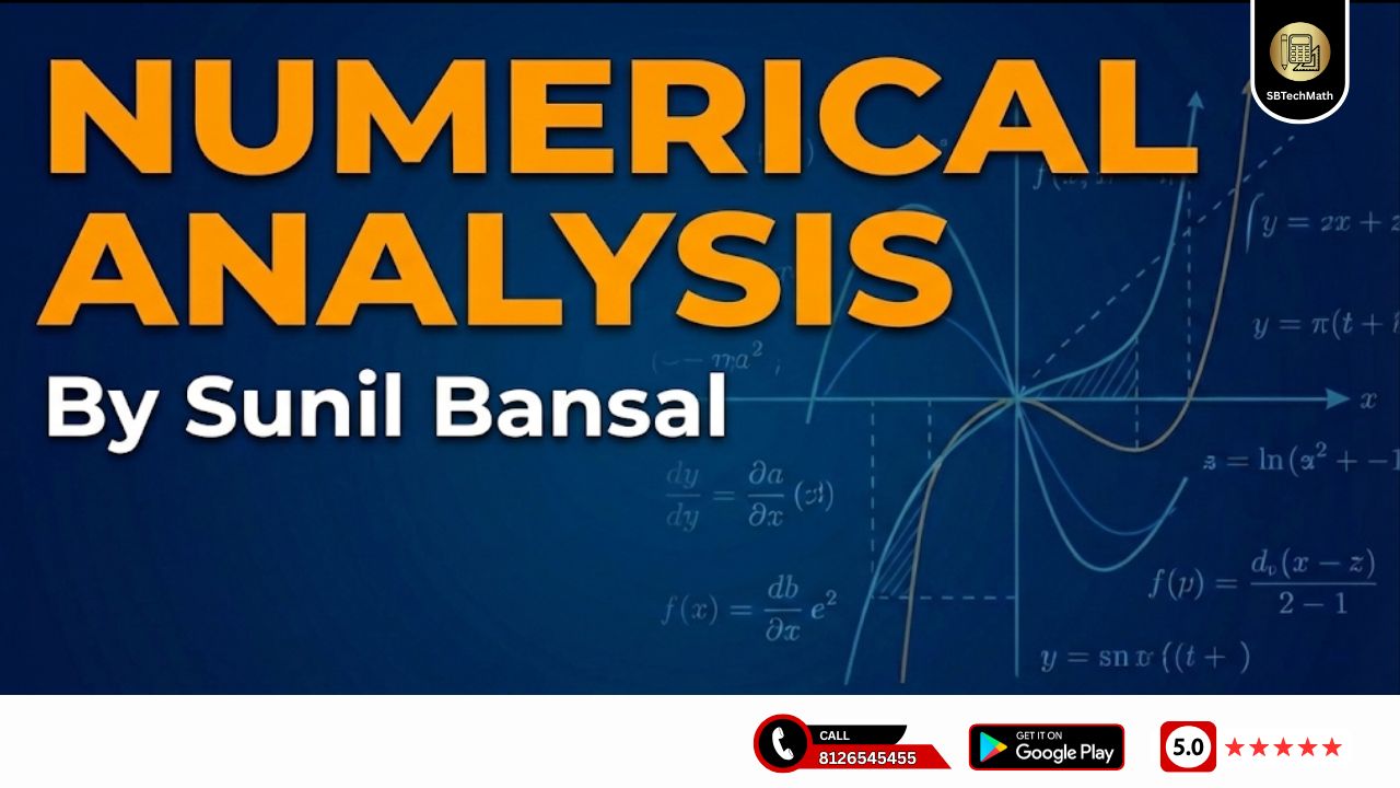 Numerical Analysis (GATE-26) cover