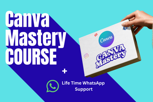 Canva Mastery in Tamil – Social Media, Business Designs + WhatsApp Community Support cover