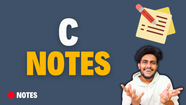C Notes by Swaroop Paid cover