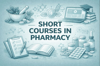 Short courses in Pharmacy cover