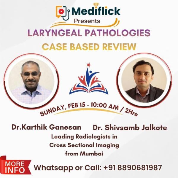 LARYNGEAL PATHOLOGIES - CASE BASED REVIEW cover