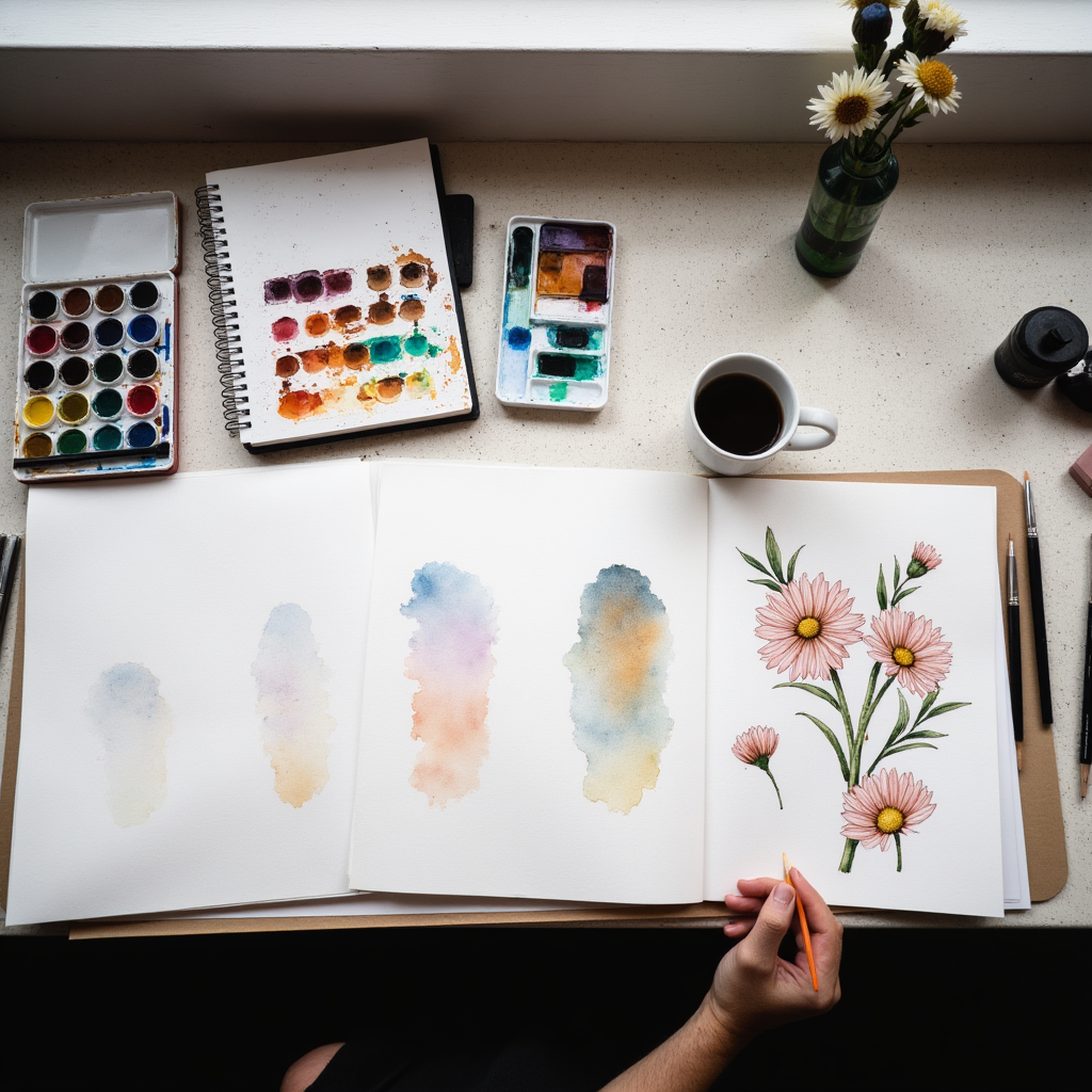 Complete Step-by-Step Watercolor Curriculum