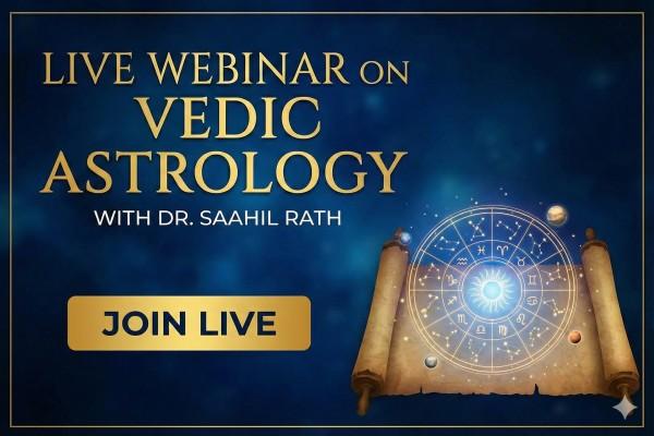 Live Webinar on Vedic Astrology cover