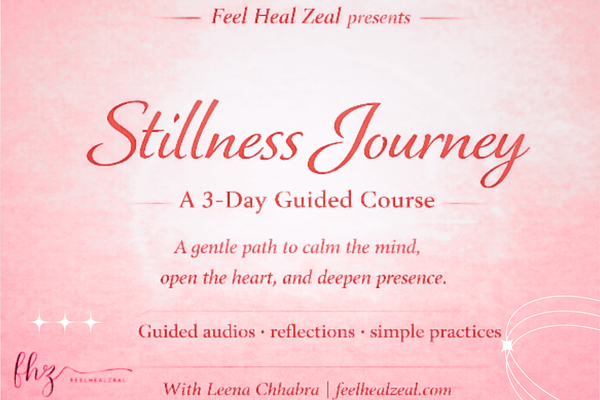 3-Day Stillness Journey course preview