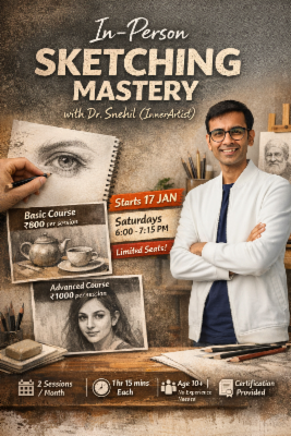 V 2.0 Sketching Mastery Course cover