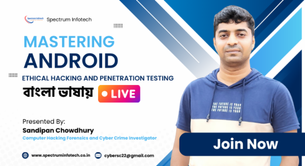 Android Ethical Hacking and Penetration Testing (For educational purposes only) - Live cover