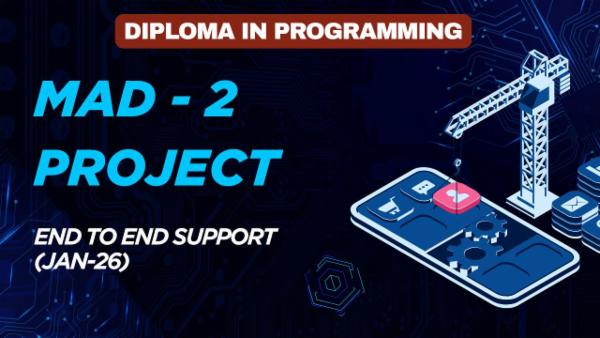 MAD-2 Project | Jan'26 | End to End Support cover