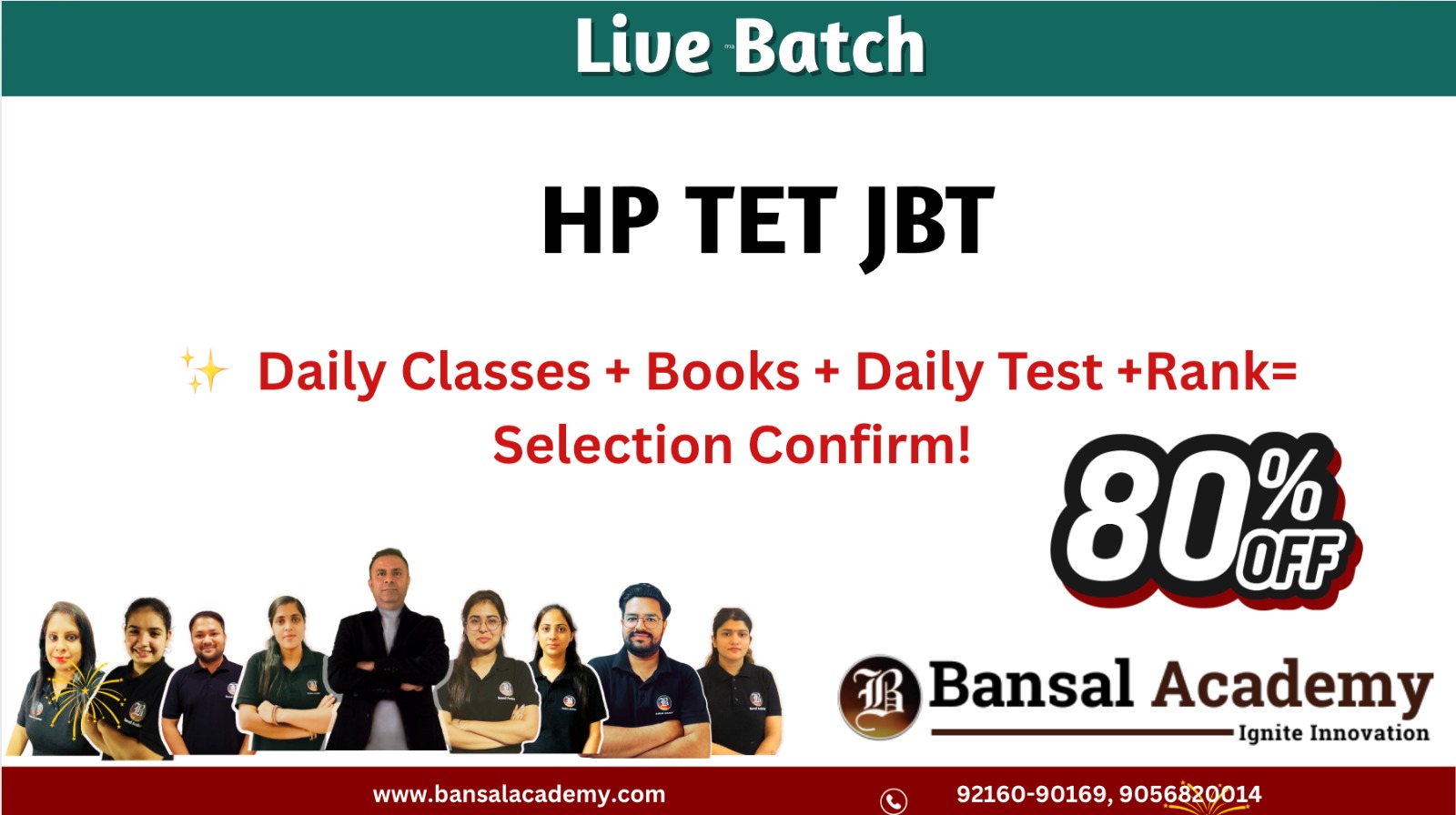 HP TET JBT LIVE BATCH
