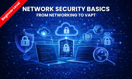 Network Security Basics From Networking to VAPT cover