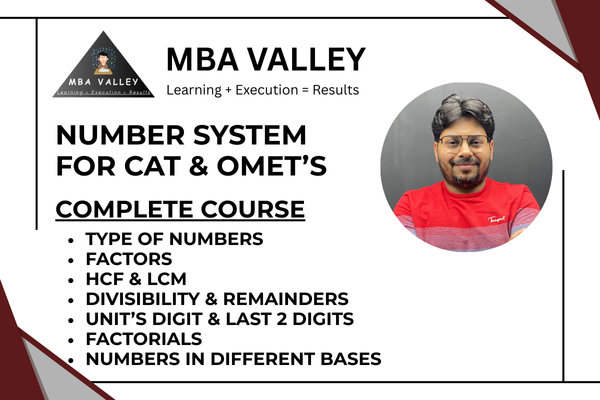 Number System For CAT & Other Management Entrance Tests cover