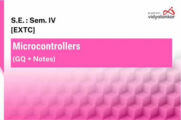 Microcontrollers (µc) GQ + Notes May '26 cover