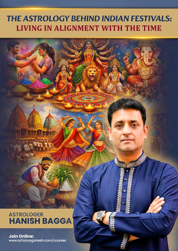 The Astrology Behind Indian Festivals : Living In Alignment with The Time cover