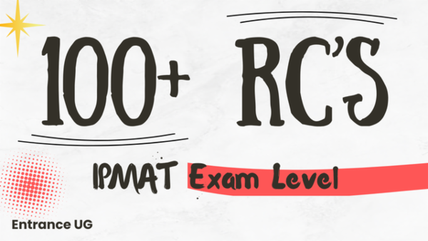 The RC Vault: 100+ Reading Comprehension (IPMAT Level) cover